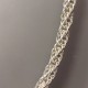Sølvkjede. 42 cm. 925s