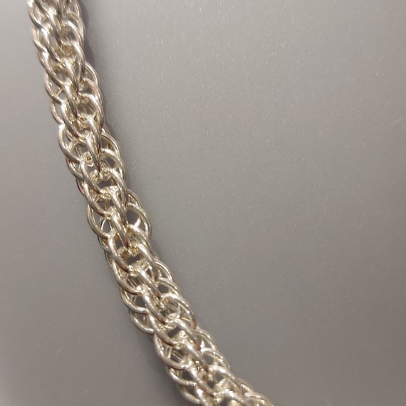 Sølvkjede. 42 cm. 925s