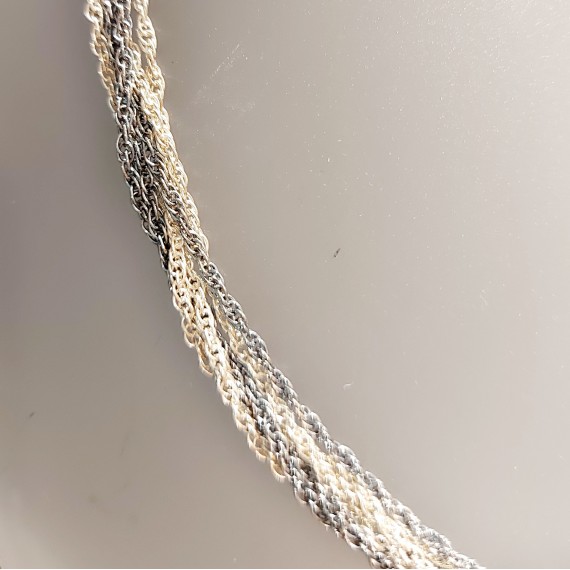 Sølvkjede. 41 cm. 925s