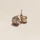 Sølv. Ørestikks m/ cubic zirconia.925s