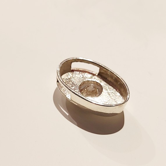 Sølv Anheng m/cubic zirkonia