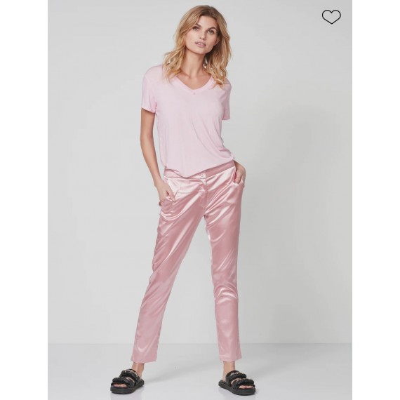 NÜ, Oki T-skjorte. Pink mist.col 634