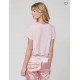 NÜ, Oki T-skjorte. Pink mist.col 634