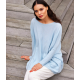 Tif Tiffy Bat blouse. LG Grey