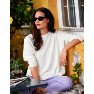 Tif Tiffy. Amaya genser. Offwhite
