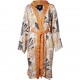 NÜ. Penny mønstret kimono. Hot orange mix