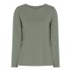 Gustav, Jill slim T-shirt LS, Kaki