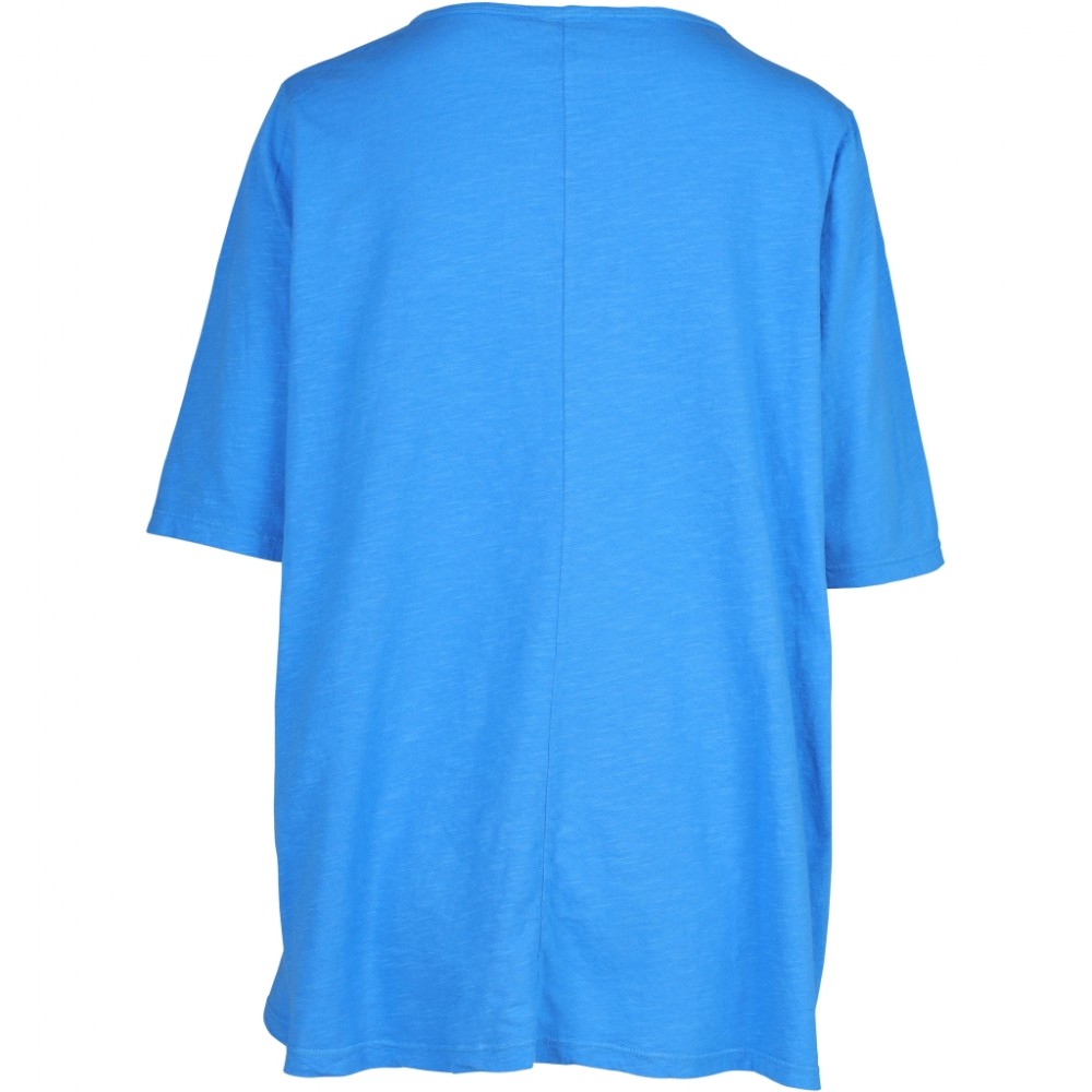 NÜ. Oaklee oversized T-skjorte.  Electric blue