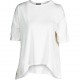 NÜ. Oaklee oversized T-skjorte.  Creme