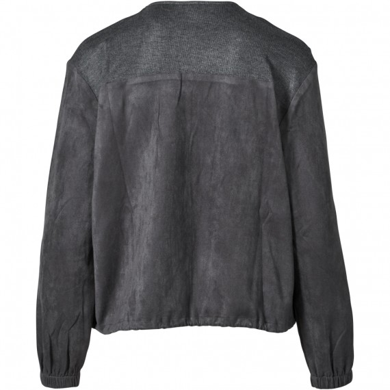 NÜ. Rein bluse. Dark grey