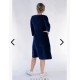 ko:ko norway. Elli navyblue babycord kjole