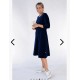 ko:ko norway. Elli navyblue babycord kjole