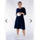 ko:ko norway. Elli navyblue babycord kjole