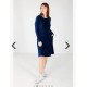 ko:ko norway. Anja basis kjole. Navy blue babycord