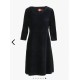 ko:ko norway. Elli dark blue babycord kjole
