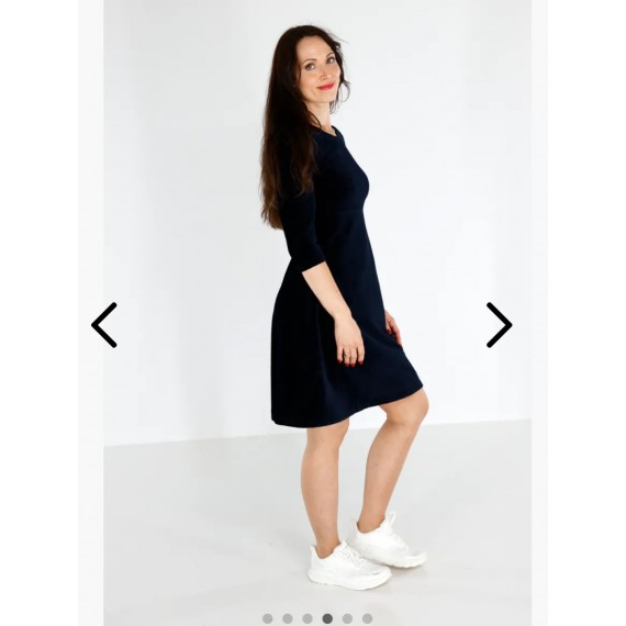 ko:ko norway. Elli dark blue babycord kjole