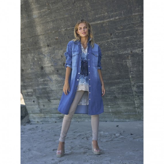 NÜ. Tiana tunika. Classic navy mix