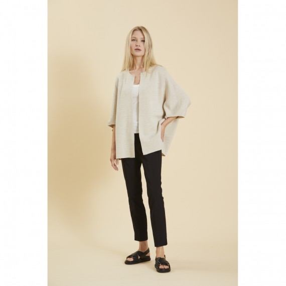 Sibin Linnebjerg. Evi cardigan. Light sand