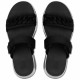 FitFlop Heda Sport Sandal. Sort/Hvit