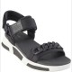 FitFlop Heda Sport Sandal. Sort/Hvit