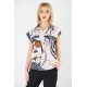 Missy. Kortermet bluse