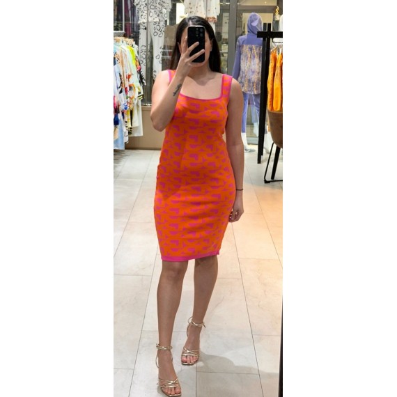 Missy kjole. Orange