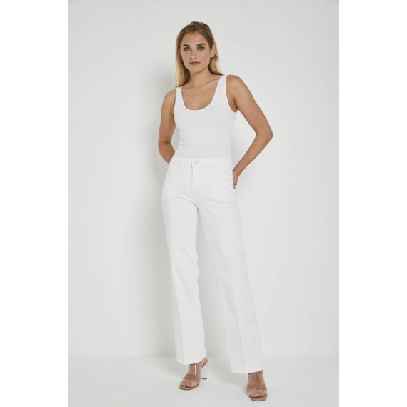 Para Mi, Eve (pocket) Color denim white
