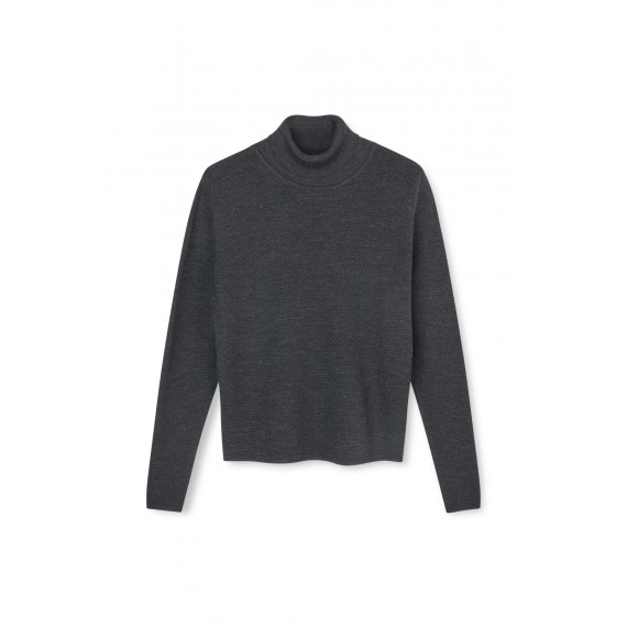 Sibin Linnebjerg. Antrazit. Eliza. Merino blend.