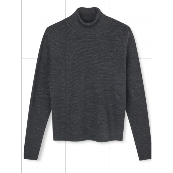 Sibin Linnebjerg. Antrazit. Eliza. Merino blend.