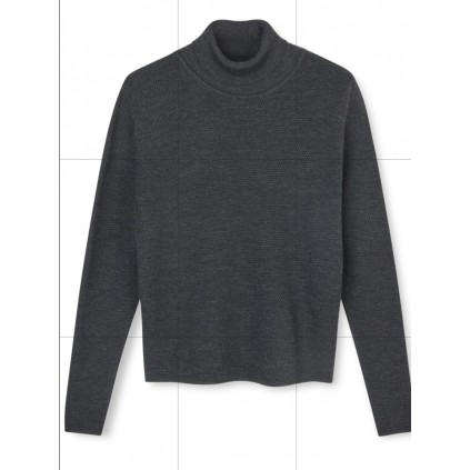 Sibin Linnebjerg. Antrazit. Eliza. Merino blend.
