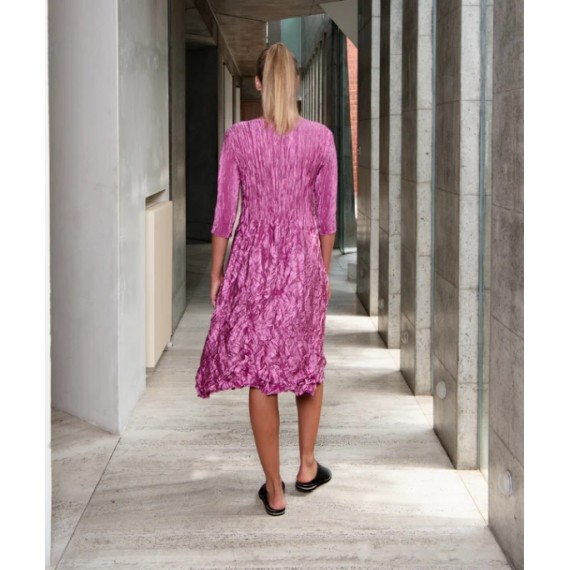 Alquema. Smash Pocket Dress. Pink Leopard