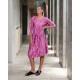 Alquema. Smash Pocket Dress. Pink Leopard