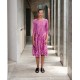 Alquema. Smash Pocket Dress. Pink Leopard