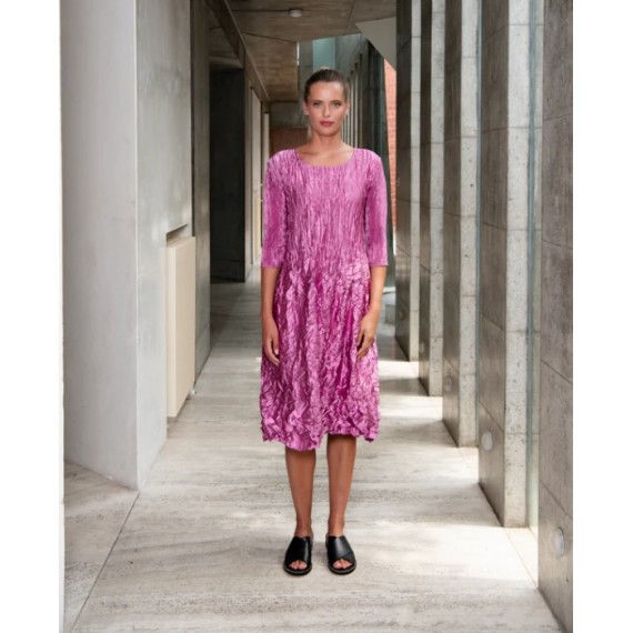 Alquema. Smash Pocket Dress. Pink Leopard