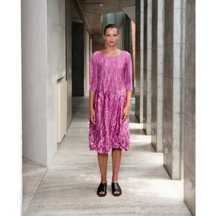 Alquema. Smash Pocket Dress. Pink Leopard