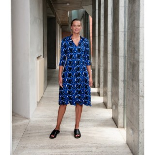 Alquema. Nerhu coat dress. Ocean