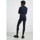 Jane Lushka. Anna bukser - Skinny fit Technical Jersey: Blueblack