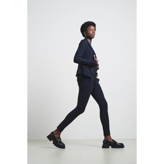 Jane Lushka. Blazer Milano. Tecnical jersey. Blue