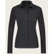 Jane Lushka. Bluse Betty easy wear Technical Jersey. Black