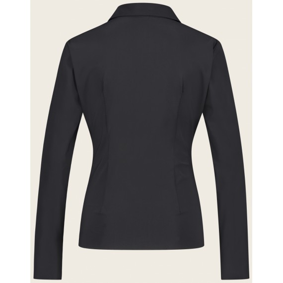 Jane Lushka. Bluse Betty easy wear Technical Jersey. Black