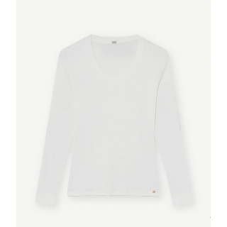 Gustav, Camille L/S t-shirt. Offwhite