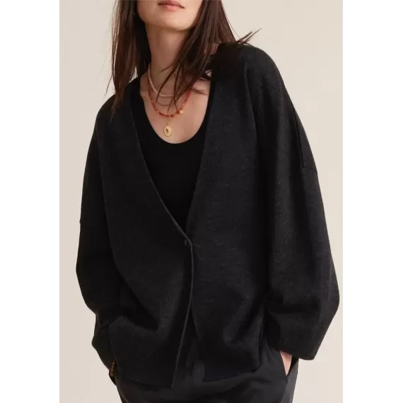 Sibin Linnebjerg. Fidelia jakke. Sort