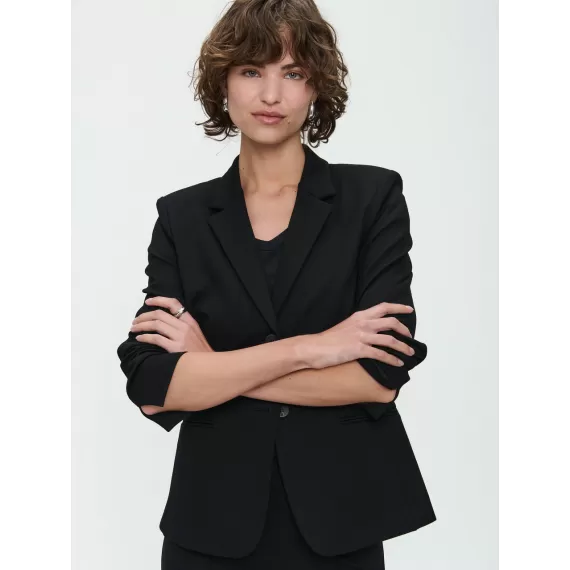 Jane Lushka. Tom Terry Blazer. Old Black
