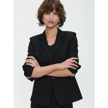 Jane Lushka. Tom Terry Blazer. Old Black