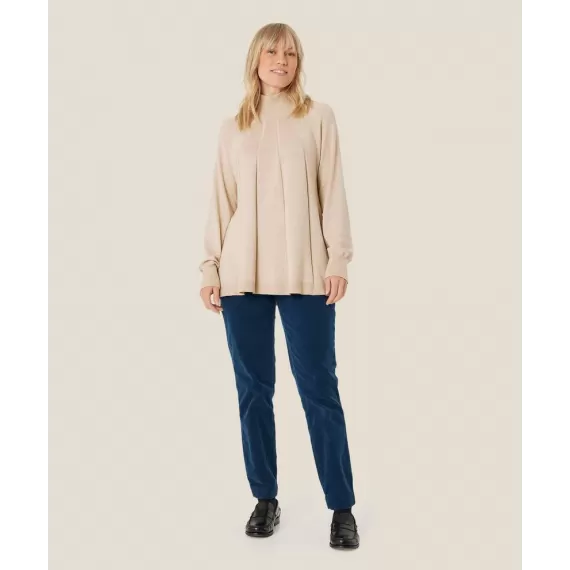 Masai Funse Strikkegenser. Beige melert