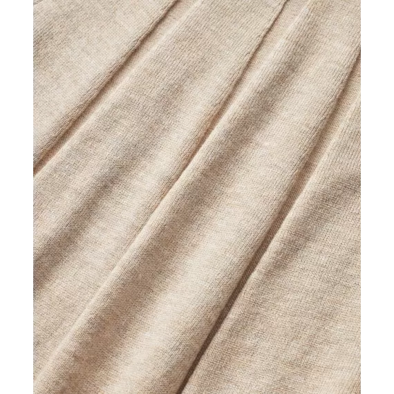 Masai Funse Strikkegenser. Beige melert