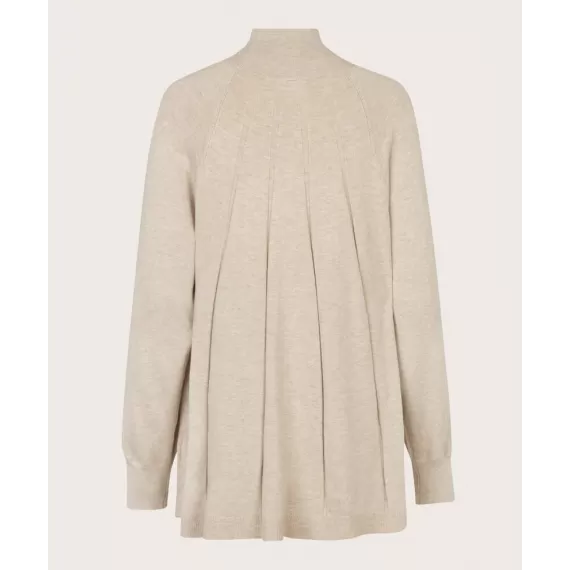 Masai Funse Strikkegenser. Beige melert