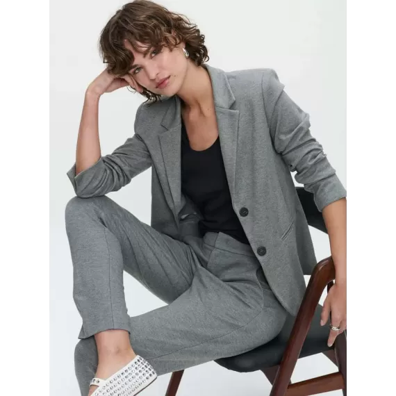 Jane Lushka. Tom Terry Blazer. Grey