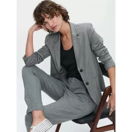Jane Lushka. Tom Terry Blazer. Grey