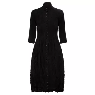Alquema. Nerhu coat dress. Black